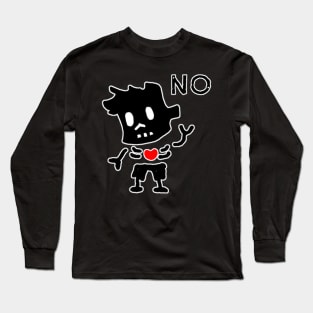 no zombie boy Long Sleeve T-Shirt